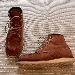 Red Wing Moc Toe suede US 9E